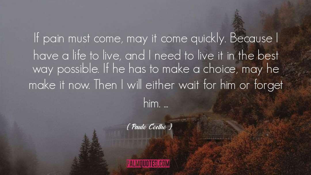 I Need Time quotes by Paulo Coelho