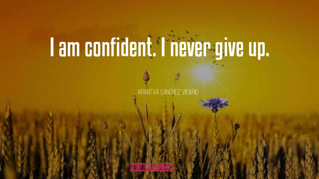 I Never Give Up quotes by Arantxa Sanchez Vicario