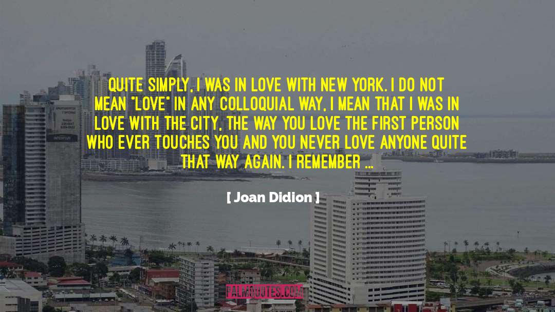 I Never Knew You At All quotes by Joan Didion