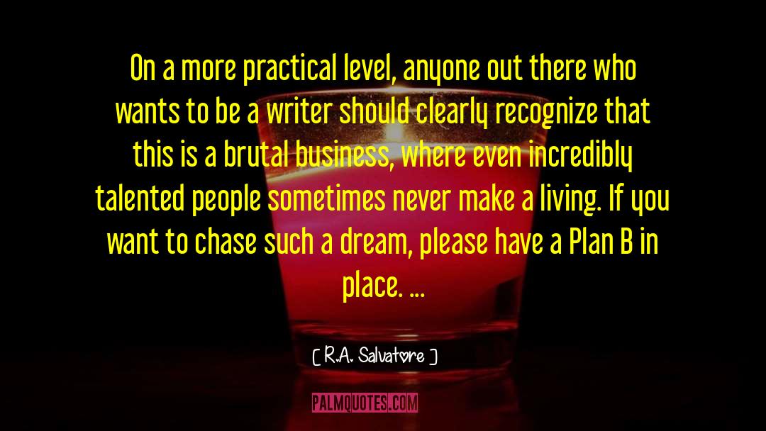 I R A quotes by R.A. Salvatore