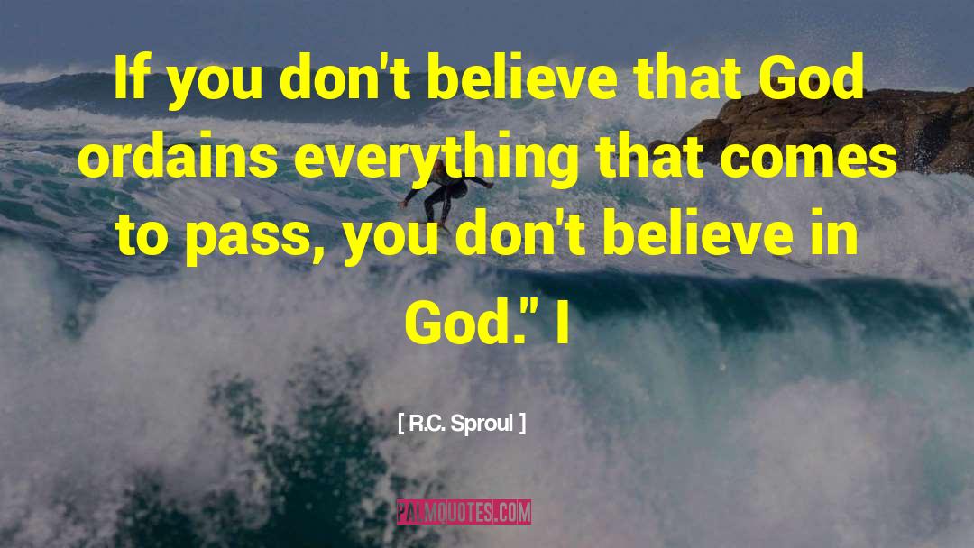 I R Shankar quotes by R.C. Sproul