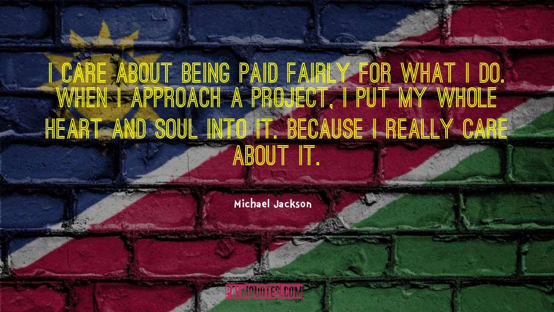 I Really Care quotes by Michael Jackson