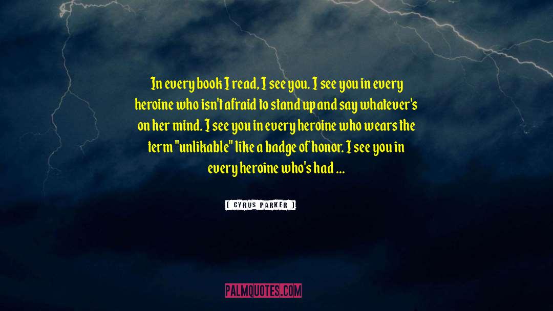 I Stand Alone quotes by Cyrus Parker