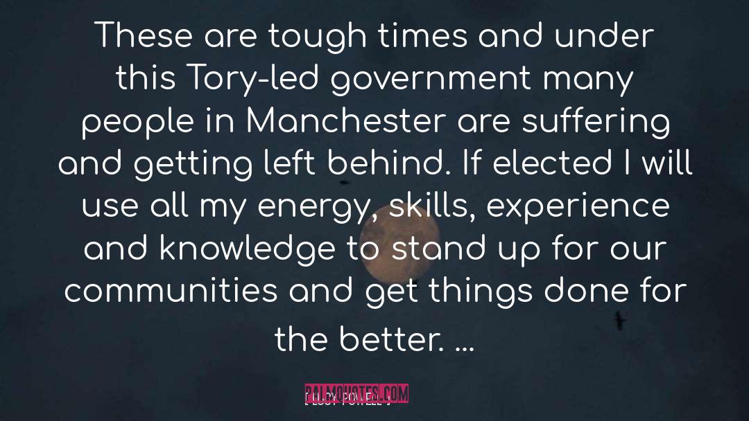 I Stand Alone quotes by Lucy Powell