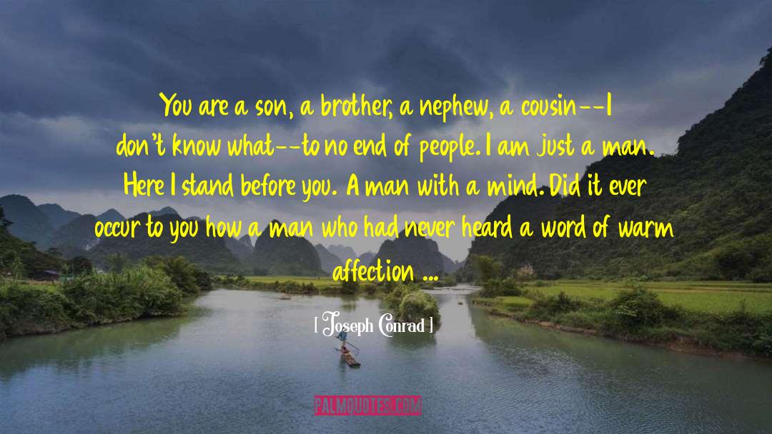 I Stand Before You quotes by Joseph Conrad