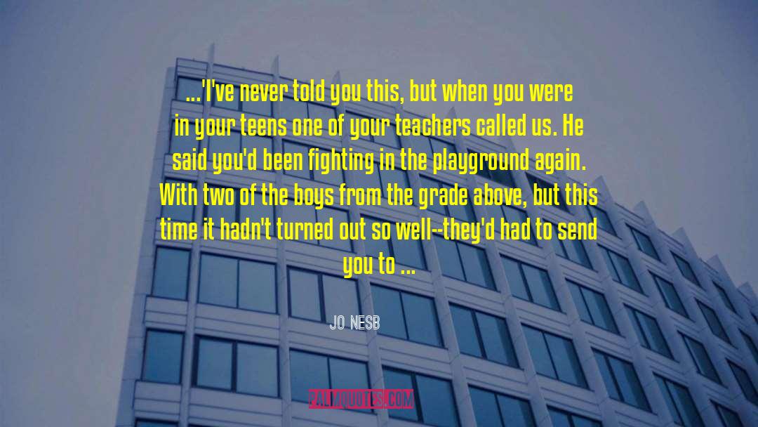 I Stopped Fighting Susie quotes by Jo Nesbø