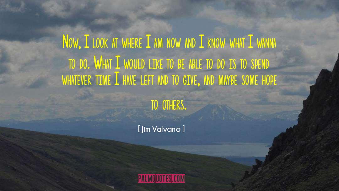 I Wanna Alone quotes by Jim Valvano