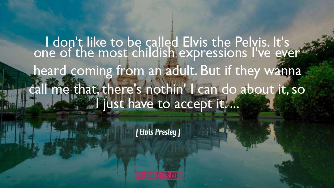 I Wanna Alone quotes by Elvis Presley