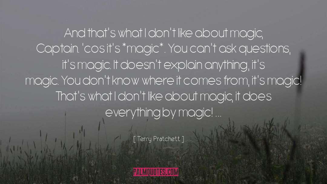 I Wanna Know Everything About You quotes by Terry Pratchett