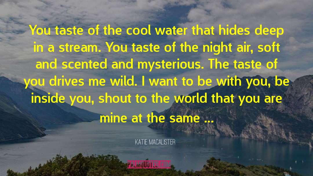 I Want To Be With You quotes by Katie MacAlister