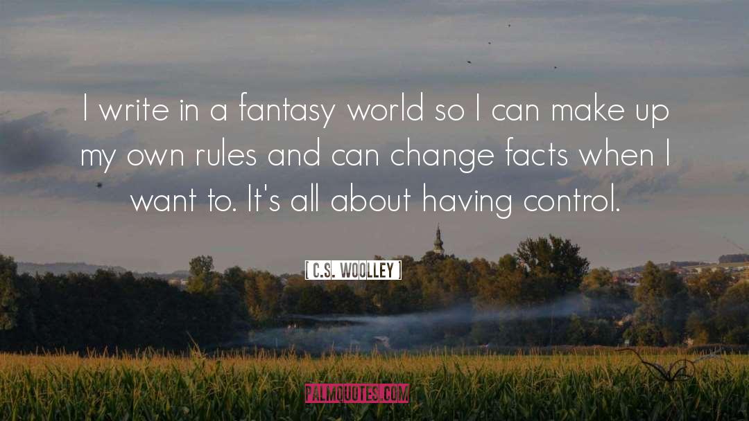 I Want To Control My Anger quotes by C.S. Woolley