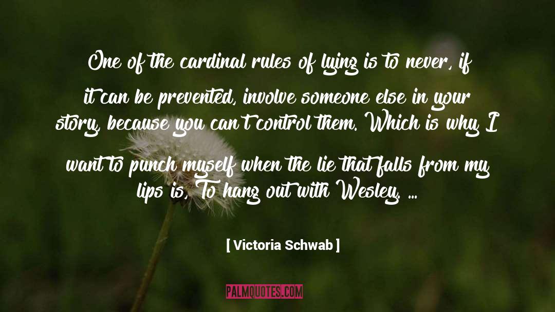 I Want To Control My Anger quotes by Victoria Schwab