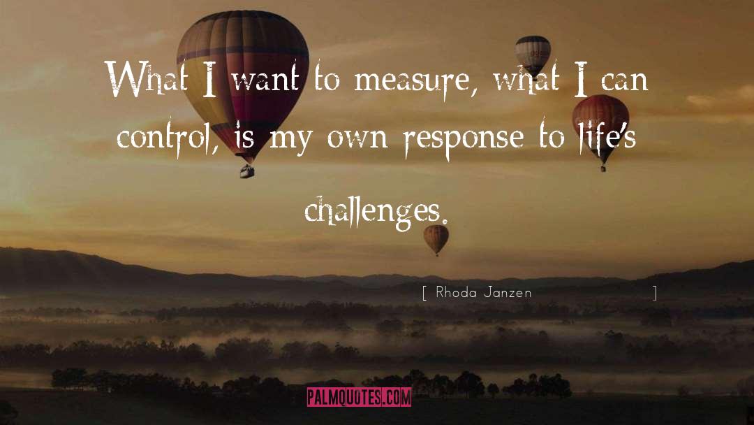 I Want To Control My Anger quotes by Rhoda Janzen