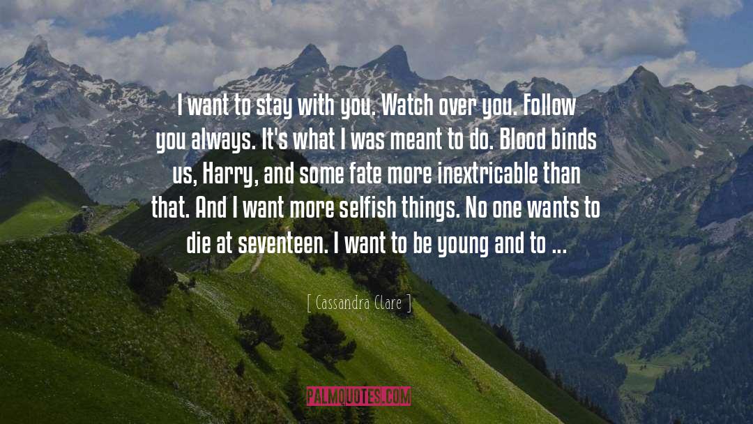 I Want To Die quotes by Cassandra Clare