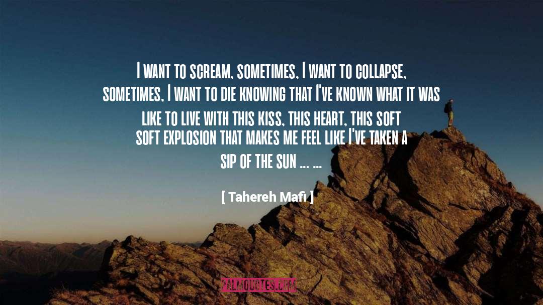I Want To Die quotes by Tahereh Mafi