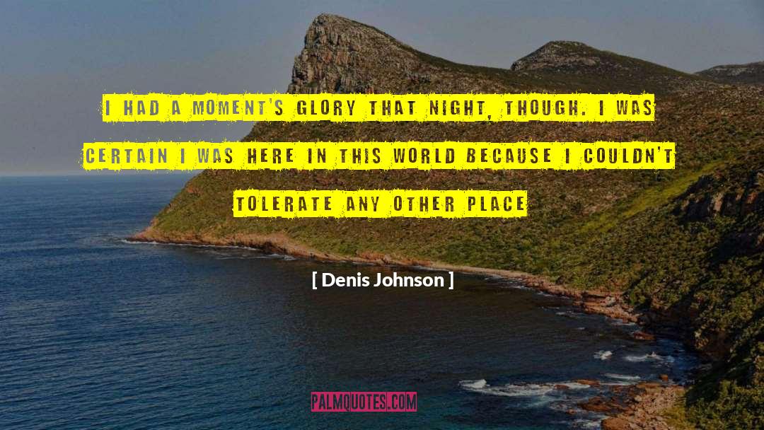 I Was Here quotes by Denis Johnson