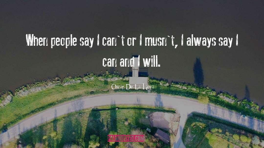 I Will Always Love You quotes by Oscar De La Hoya