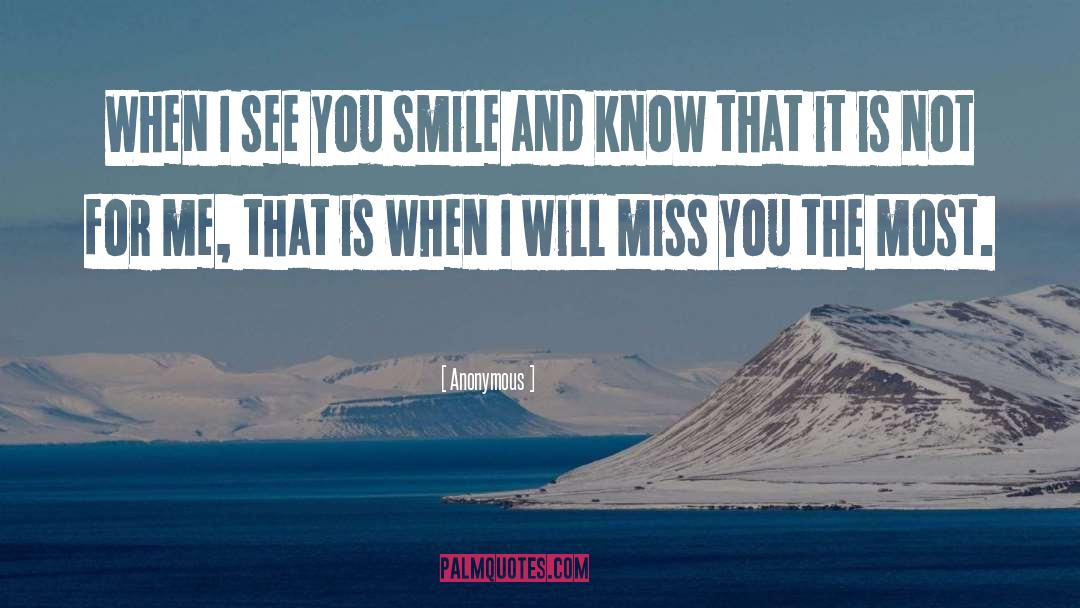 I Will Miss You quotes by Anonymous
