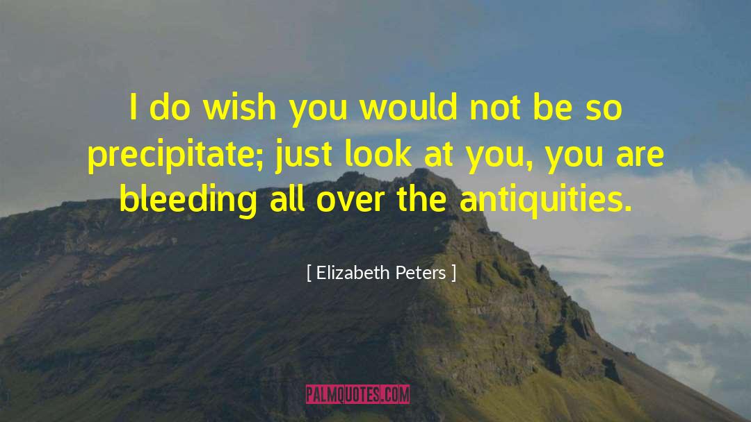 I Wish You All The Best quotes by Elizabeth Peters