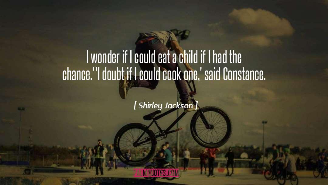 I Wonder quotes by Shirley Jackson