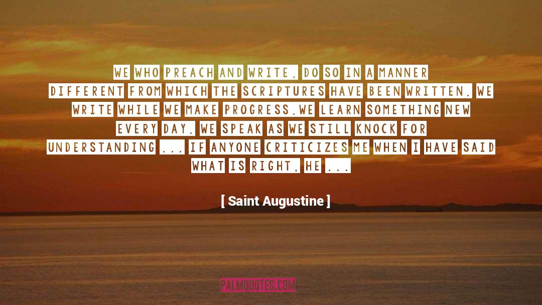 I Would So Do That quotes by Saint Augustine