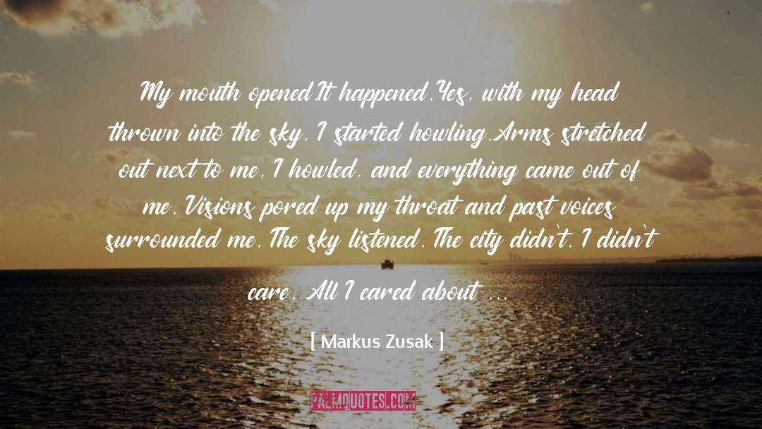 I Wouldn T Lie Down quotes by Markus Zusak