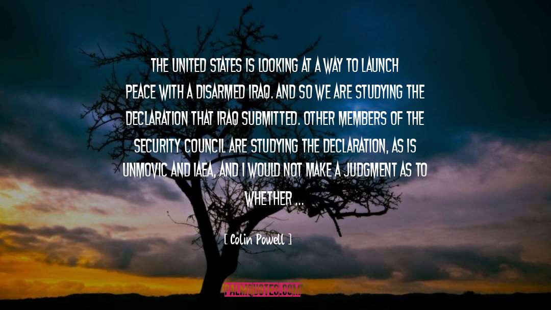 Iaea quotes by Colin Powell