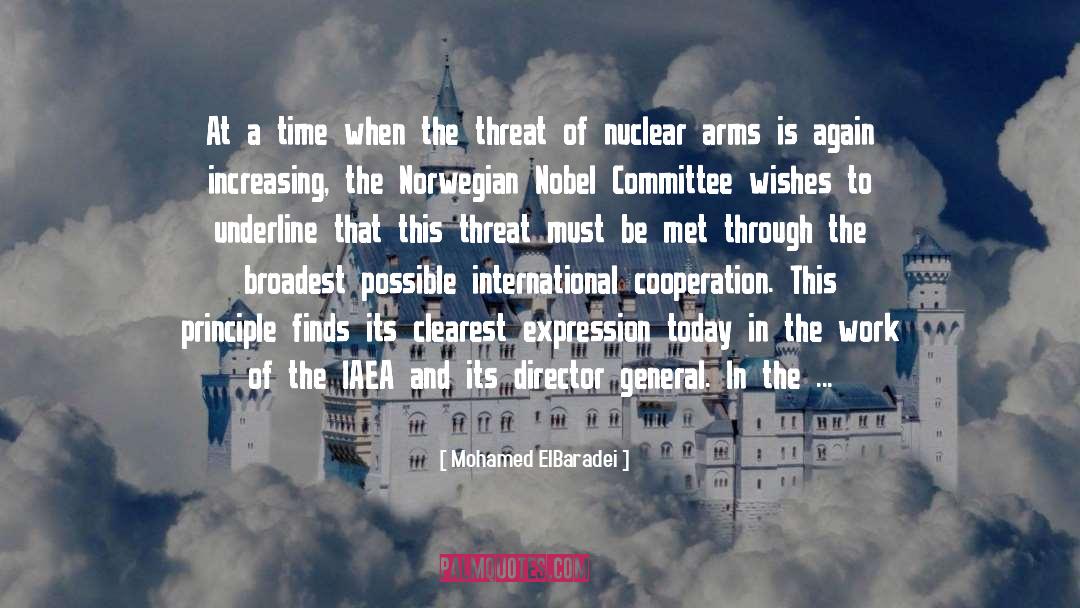 Iaea quotes by Mohamed ElBaradei