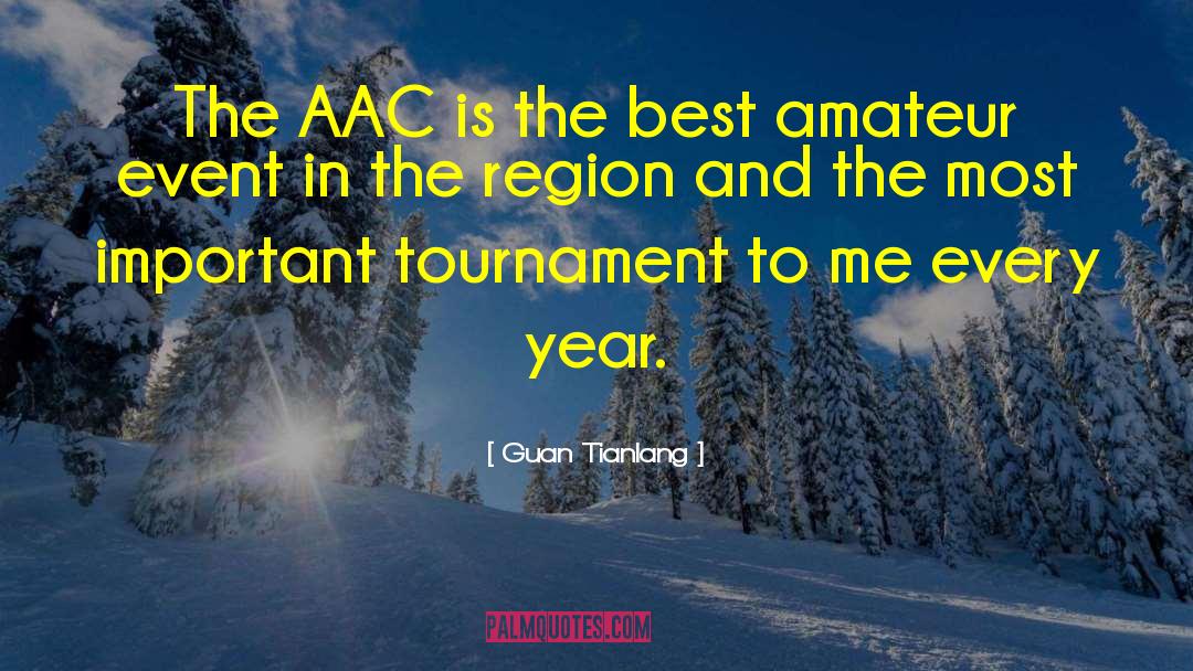 Iaip Region quotes by Guan Tianlang