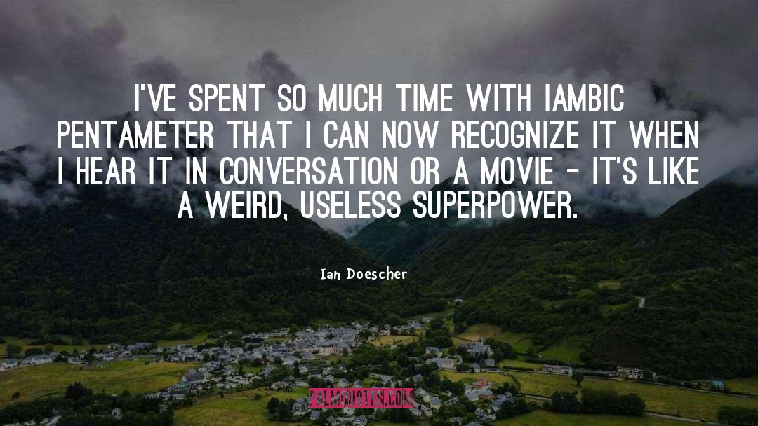 Iambic quotes by Ian Doescher