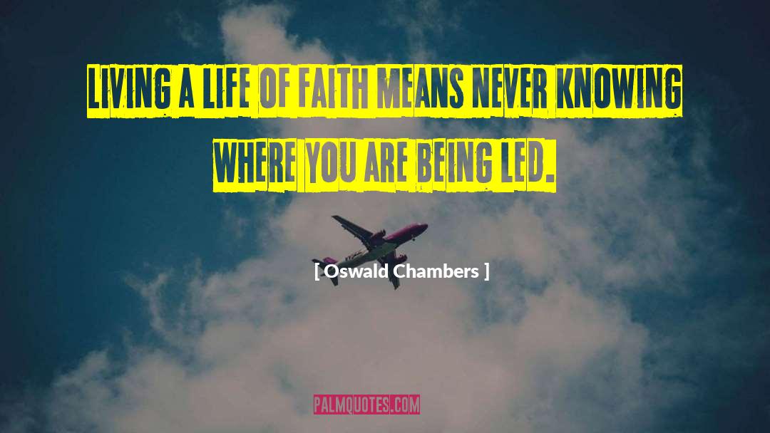 Ian Chambers quotes by Oswald Chambers