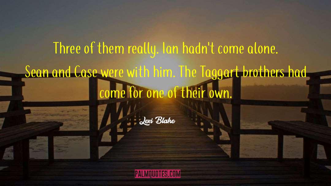 Ian Fletcher quotes by Lexi Blake