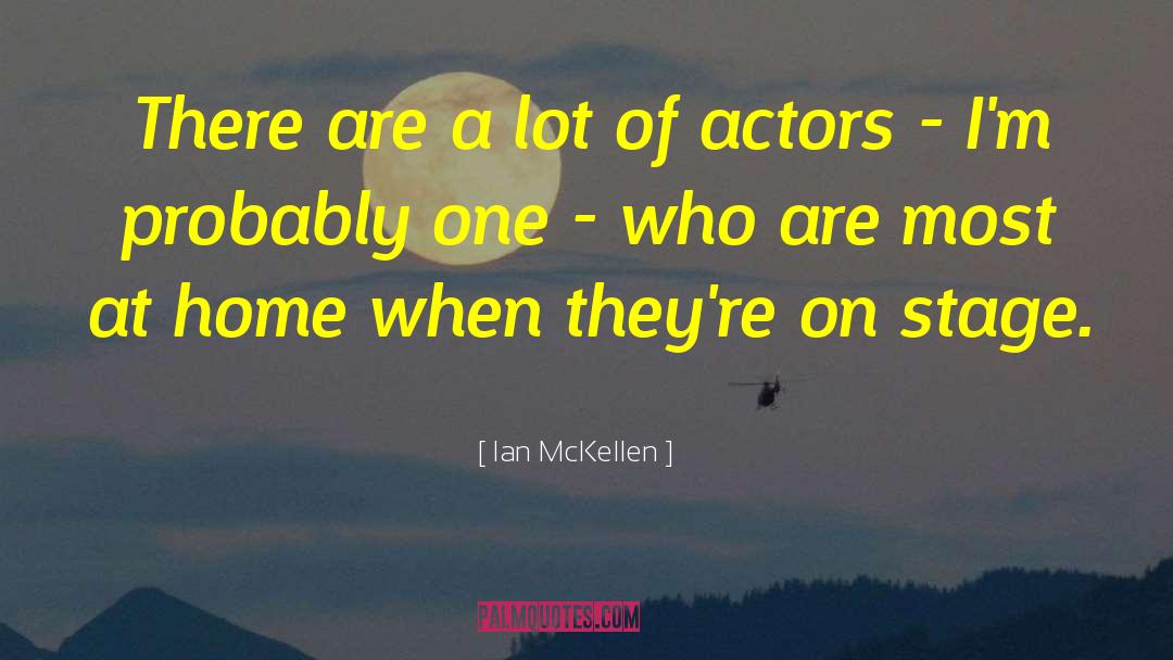 Ian Mckellen Extras quotes by Ian McKellen