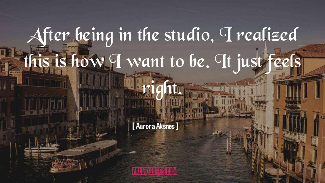 Iannuzzi Studio quotes by Aurora Aksnes