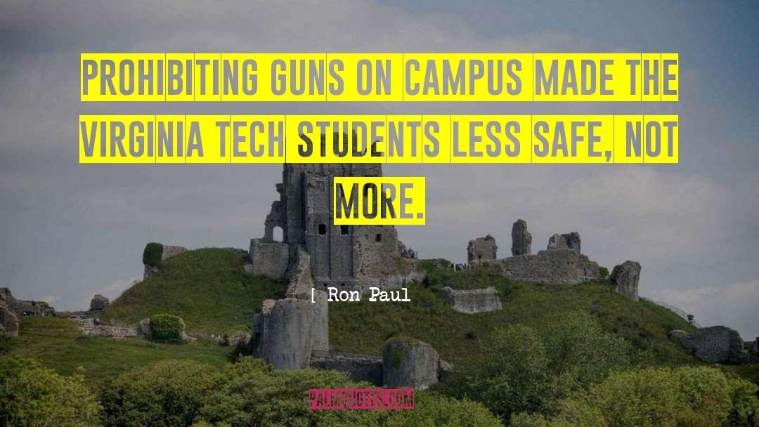 Iba Tech Academy quotes by Ron Paul