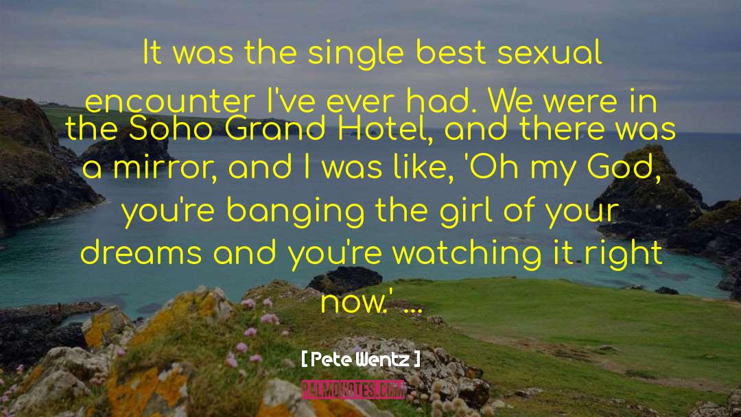 Ibis Hotel quotes by Pete Wentz