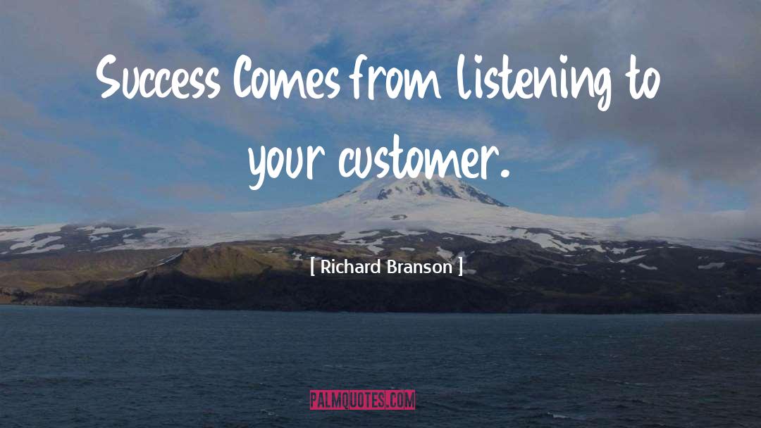 Ibm Customer quotes by Richard Branson