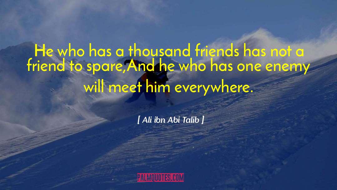 Ibn Wahab quotes by Ali Ibn Abi Talib