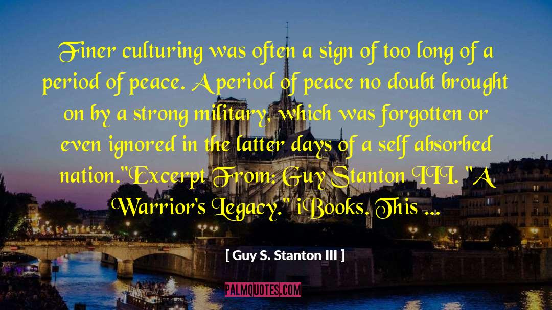 Ibooks quotes by Guy S. Stanton III