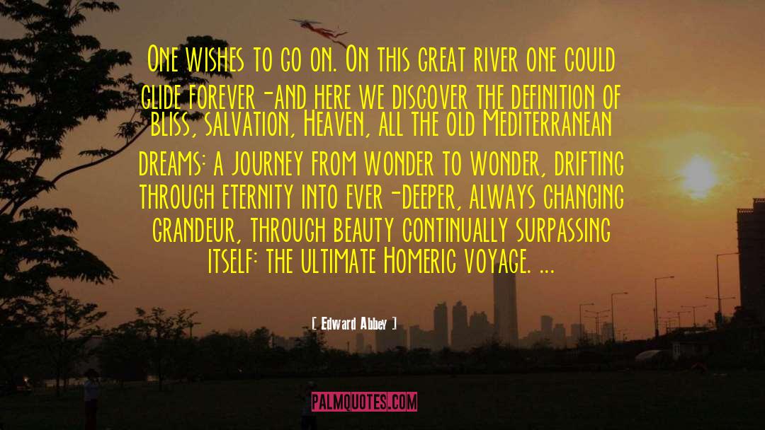 Ibtissem Voyage quotes by Edward Abbey