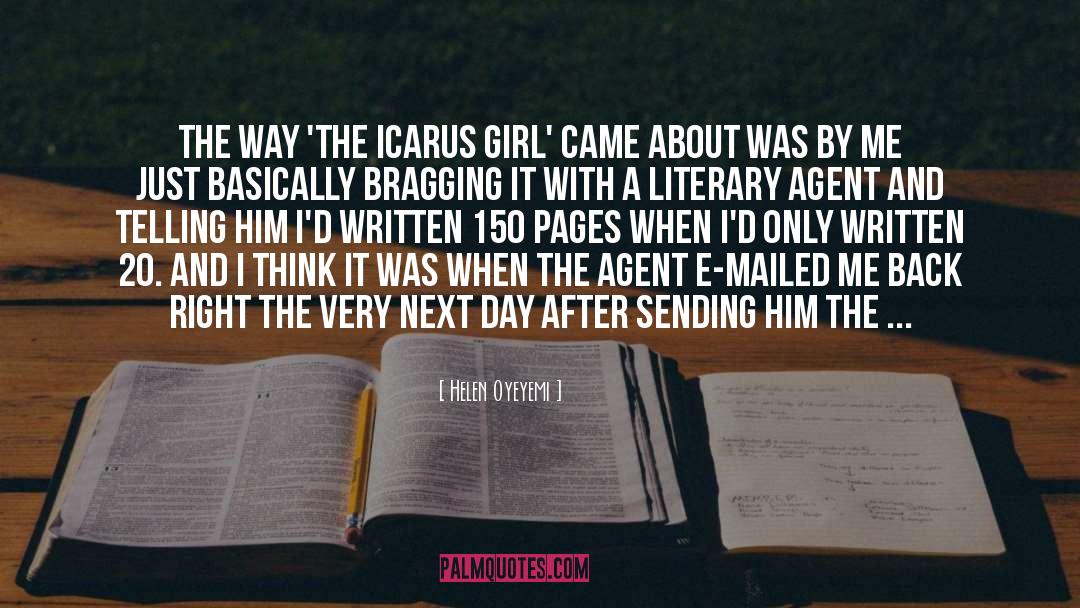 Icarus quotes by Helen Oyeyemi