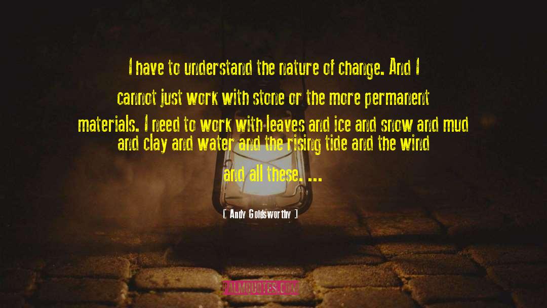 Ice And Snow quotes by Andy Goldsworthy