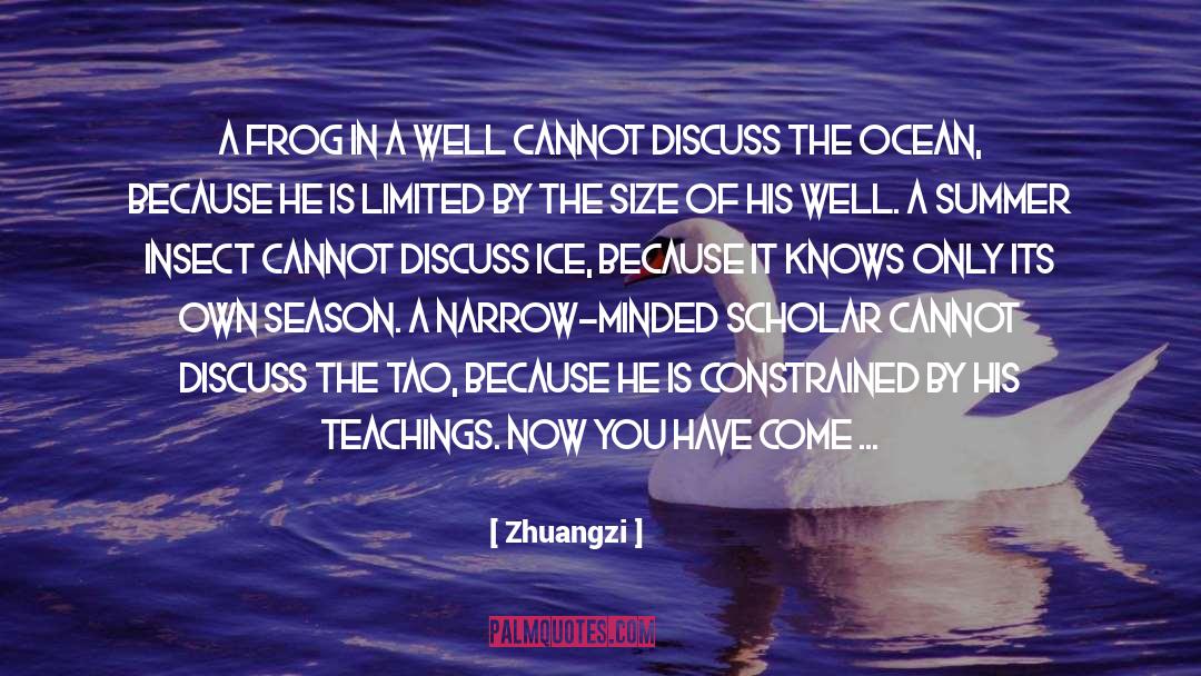 Ice Haven quotes by Zhuangzi