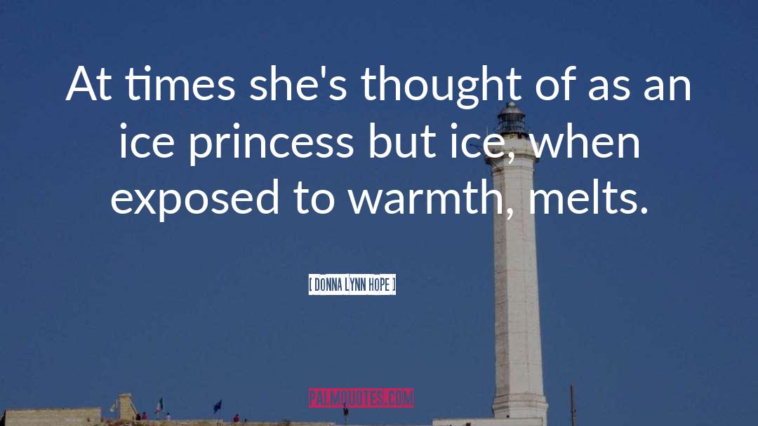 Ice Princess quotes by Donna Lynn Hope