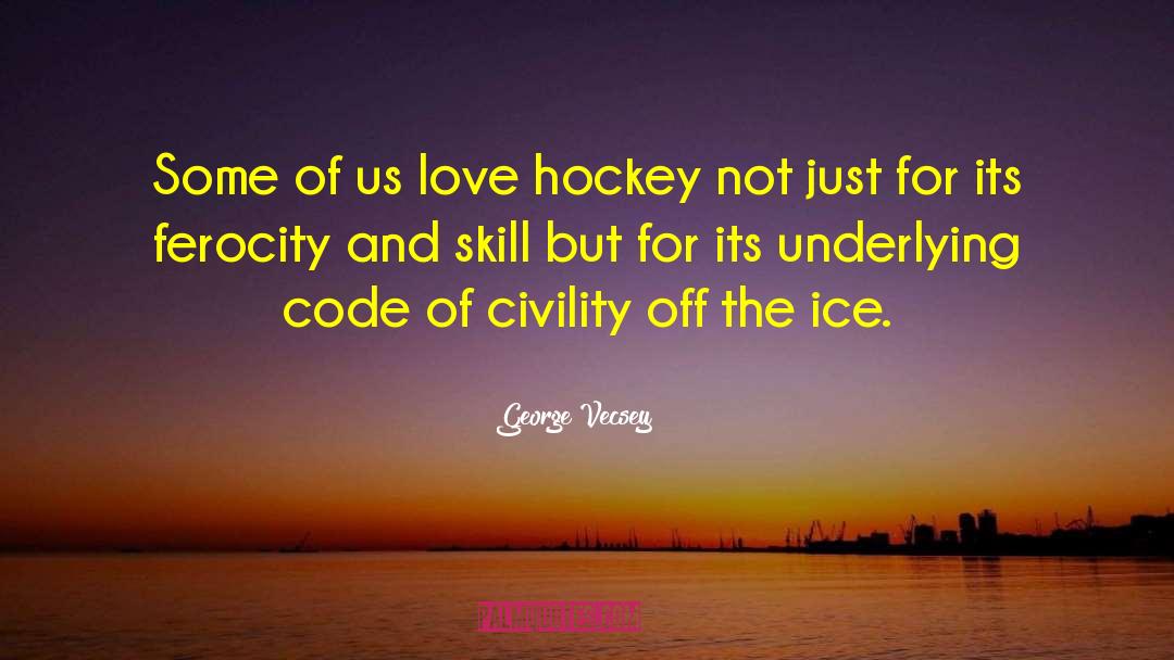 Ice Storm quotes by George Vecsey