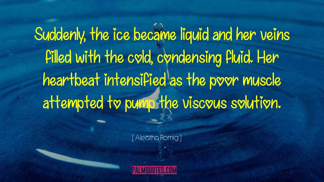 Ice Throwing quotes by Aleatha Romig