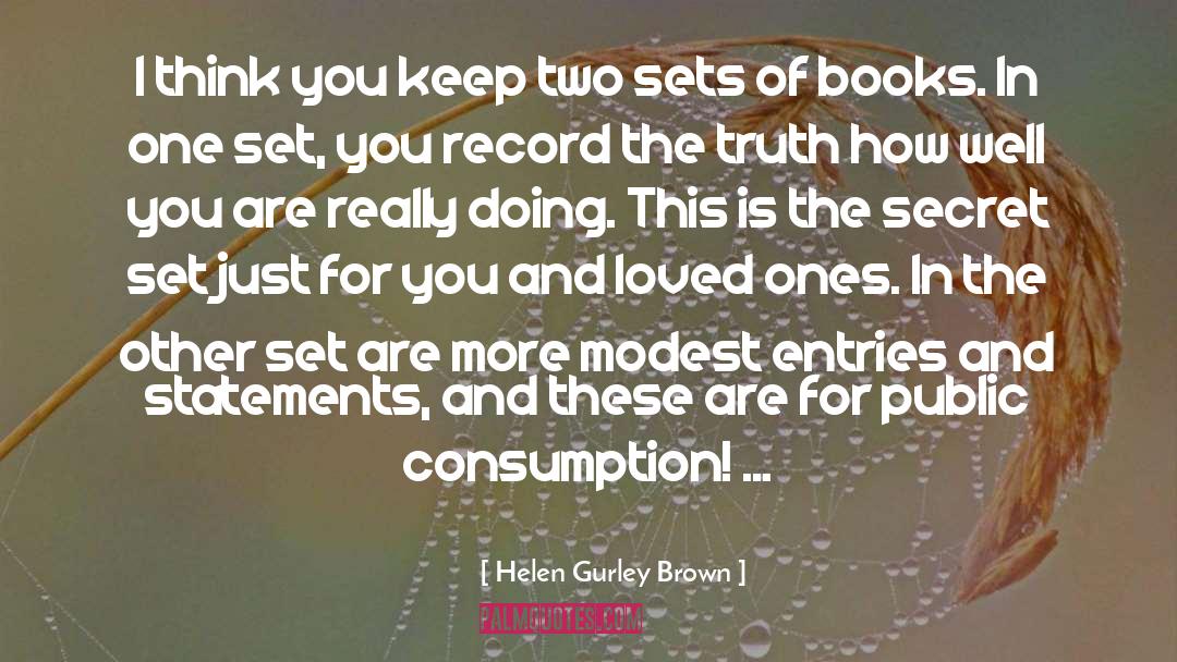 Icebound Book quotes by Helen Gurley Brown