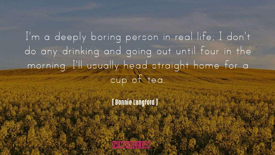 Iced Tea quotes by Bonnie Langford