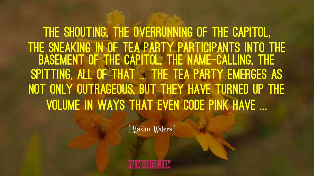 Iced Tea quotes by Maxine Waters