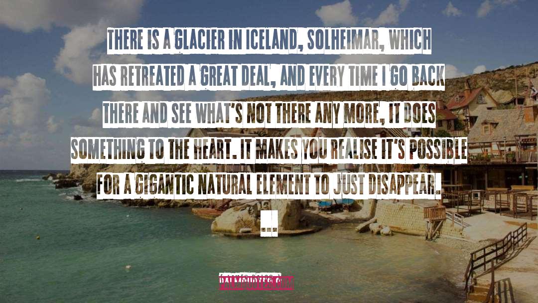 Iceland quotes by James Balog